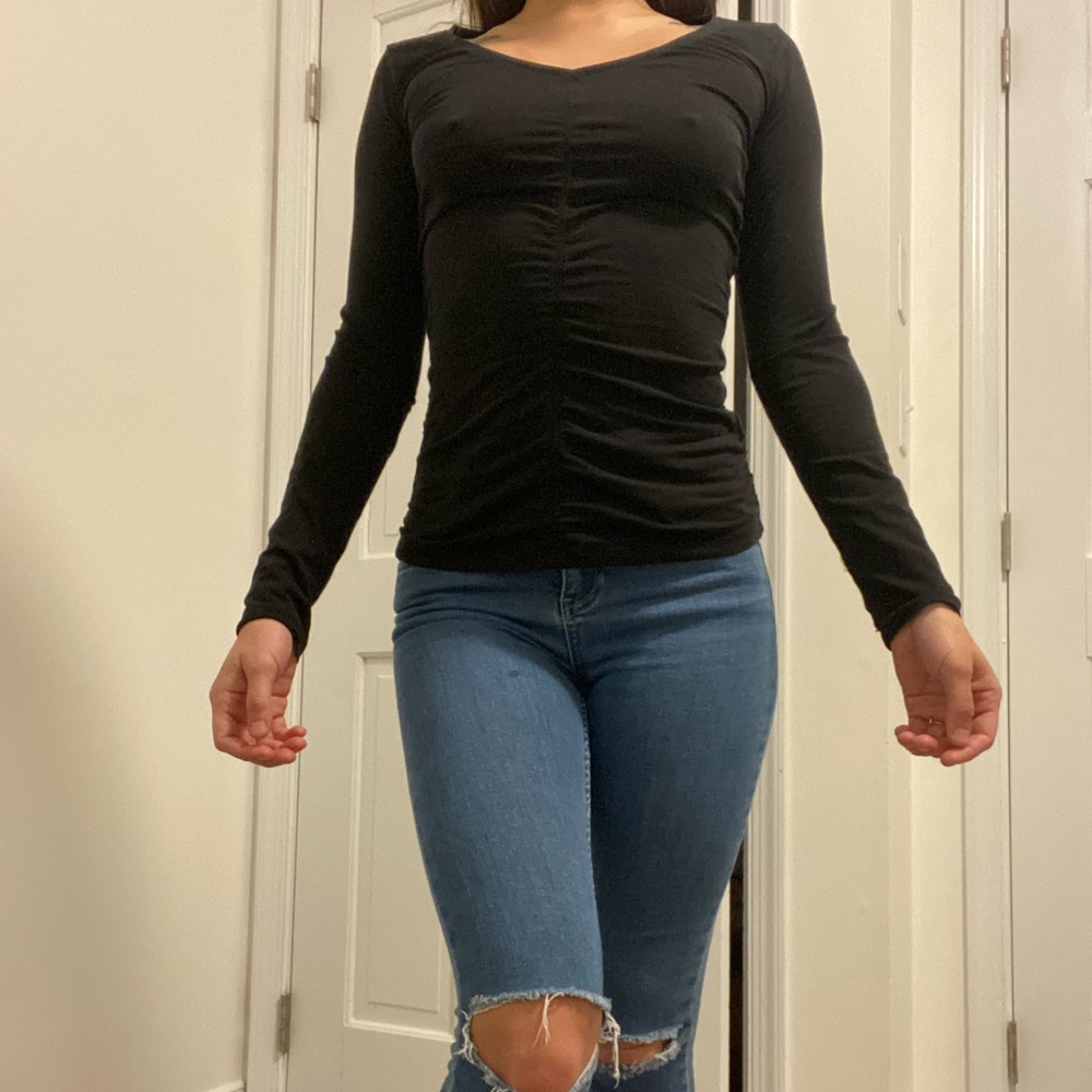 Athleta Ruched Top